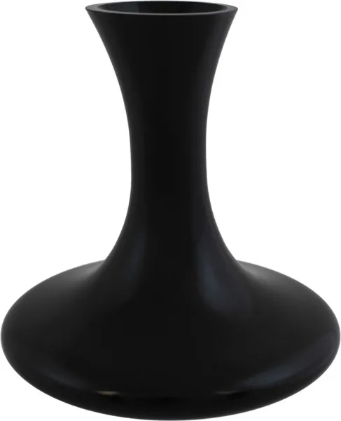 ваза для цветов, 12х15,5см, черная