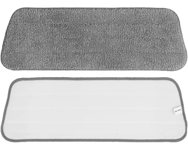 Запасная часть-МОП NataM из микрофибры к швабре 60426-1 Размер: 41,5х14см (цвет: серый)
