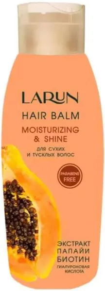 Бальзам для волос LARUN 500мл (Moisturizing & Shine)