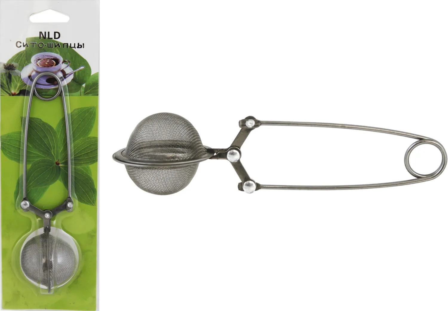 ситечко-щипцы для чая, d5см