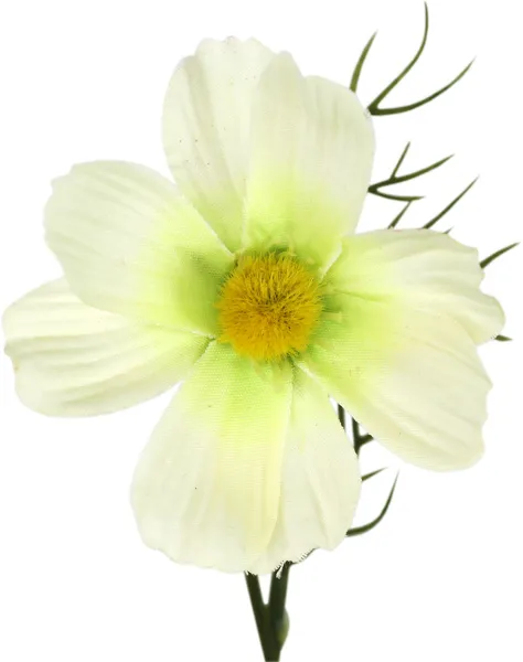 Розовый декоративный цветок космея из ткани 64см 6 веток