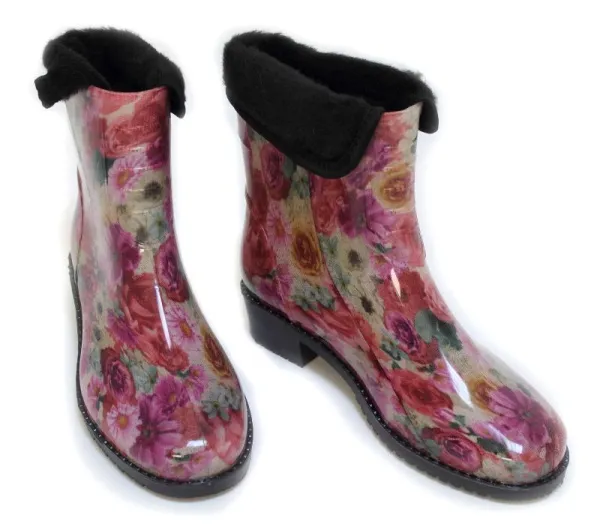 Полусапожки резиновые ЛЕДИ утепленное