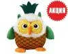 Игрушка мягкая ЗАБАВНЫЕ ФРУКТЫ Сова 20см (Цвет: желтый)