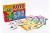 Игра настольная Лото 24 фишки  (Азбука в картинках // ИН-6006)