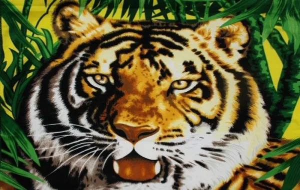 Полотенце с рисунком 70х150см