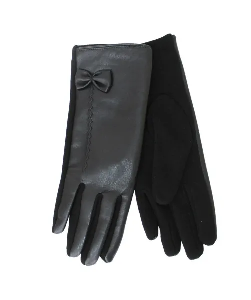 Перчатки кожа трикотаж 2 модели