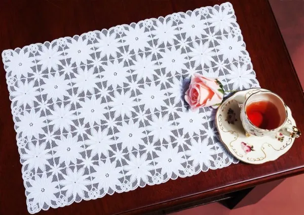 Салфетка NataM столовая ажурная 300х450мм