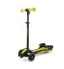 Самокат MOBY KIDS JUNIOR ROCKET колеса 120мм (фара+звук+дым) (желтый // 641156)