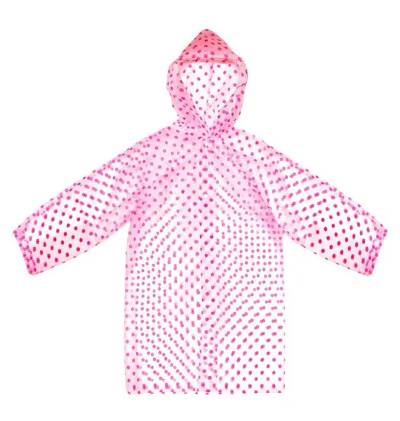 Дождевик-плащ детский Горох 76см EVA