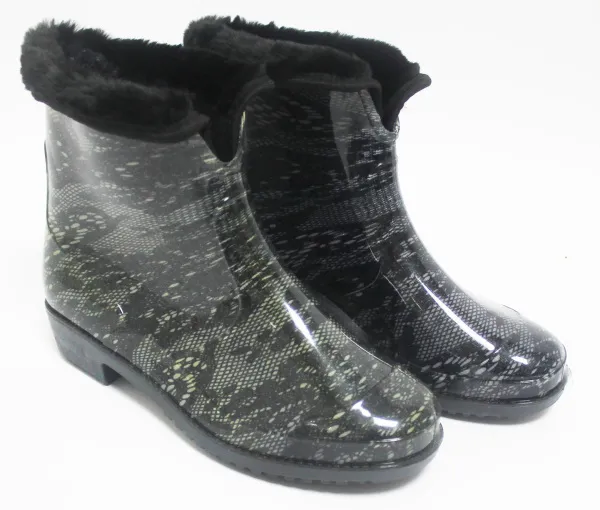 Сапоги ПВХ женские утепленные