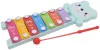 Игрушка музыкальная Ксилофон-7 тонов, палочка Размер:  9,5х25,5х2см