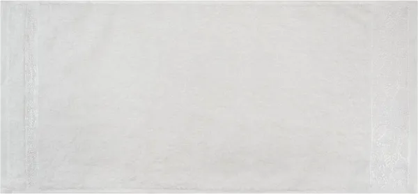 Полотенце махровое LUXOR 30х60 дизайн Пейсли (молочный (пастила))