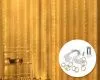 Гирлянда-штора светодиодная Там Там Размер: 3.0х2.0м 200 ламп  (1 Цвет ламп: теплый белый)