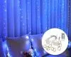 Гирлянда-штора светодиодная Там Там Размер: 3.0х2.0м 200 ламп  (3 Цвет ламп: синий)