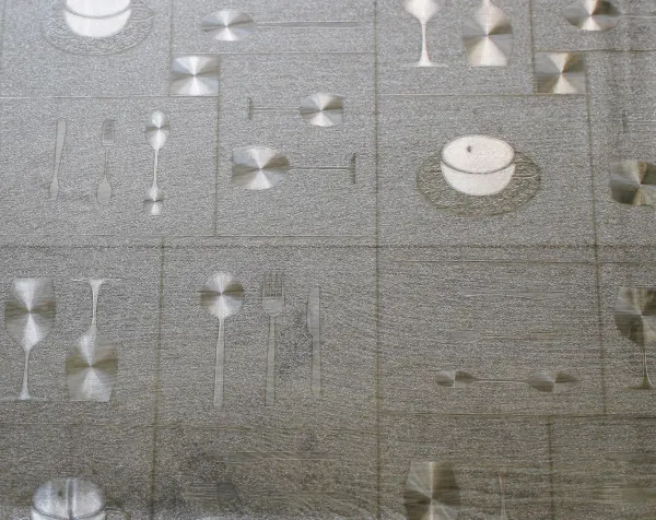 Матовая клеенка из пвх натам 137см в рулоне 20м с рисунком