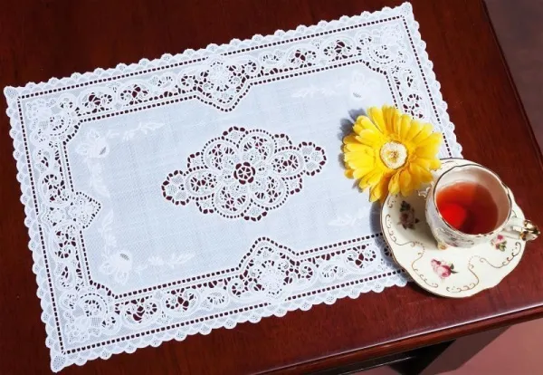 Салфетка NataM столовая ажурная 300х450мм