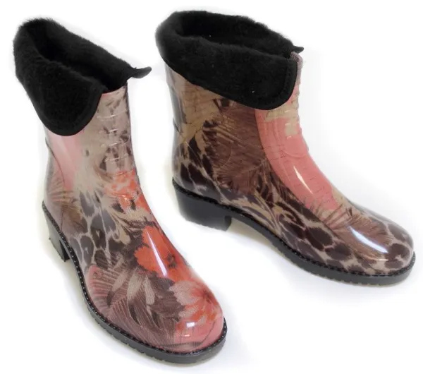 Полусапожки резиновые ЛЕДИ утепленное