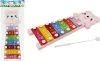 Игрушка музыкальная Ксилофон-7 тонов, палочка Размер: 9,5х25,5х2см