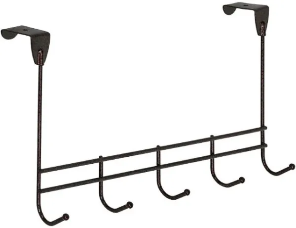 Вешалка Нота 5 надверная (черный)