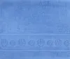 Полотенце махр Ракушки 66х133см NataM вес 410гр плотность 467гр/м2 90% хлопок 10% полиэстер