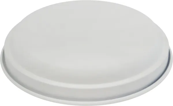 банка металлическая, 2500мл, кофе, круглая большая, 13,8х18,3см, белая, с крышкой