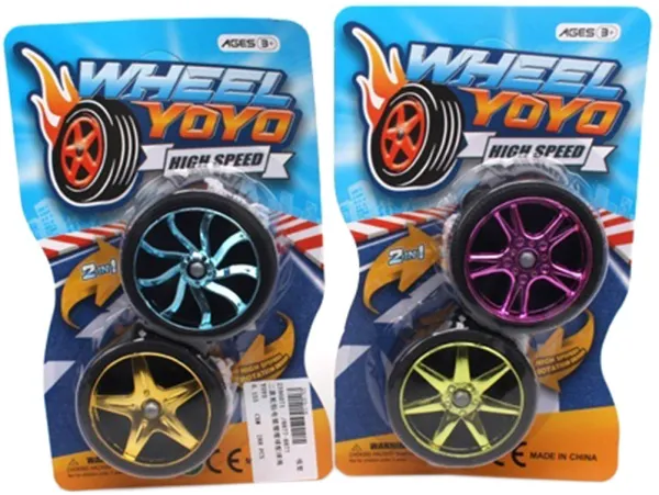 Игрушка Йо-Йо 2шт, на блистере 13х3х21см