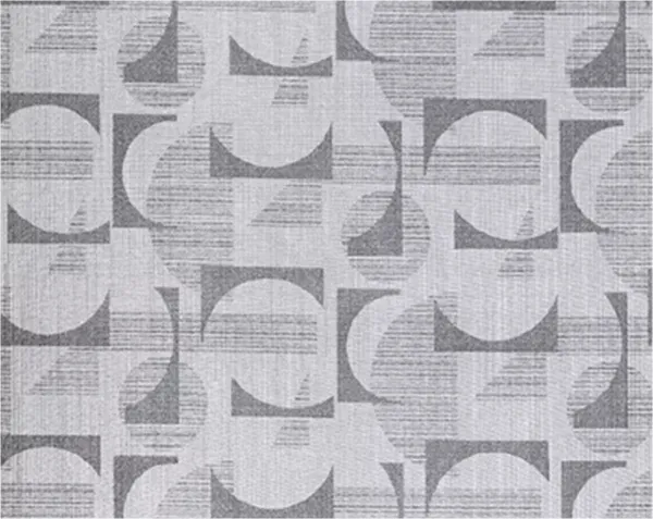 Дорожка ковровая Элемент 65см противоскользящая (Абстракция серая 23002)