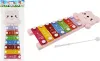 Игрушка музыкальная Ксилофон-7 тонов, палочка Размер:  9,5х25,5х2см
