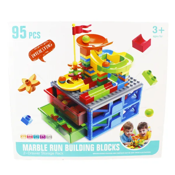 Конструктор 95 элементов 22,4х24,5х14,8 см.