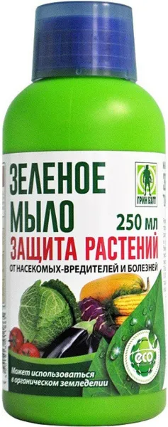 Средство инсектицидное GREEN BELT Зеленое мыло 250мл от вредителей и болезней 