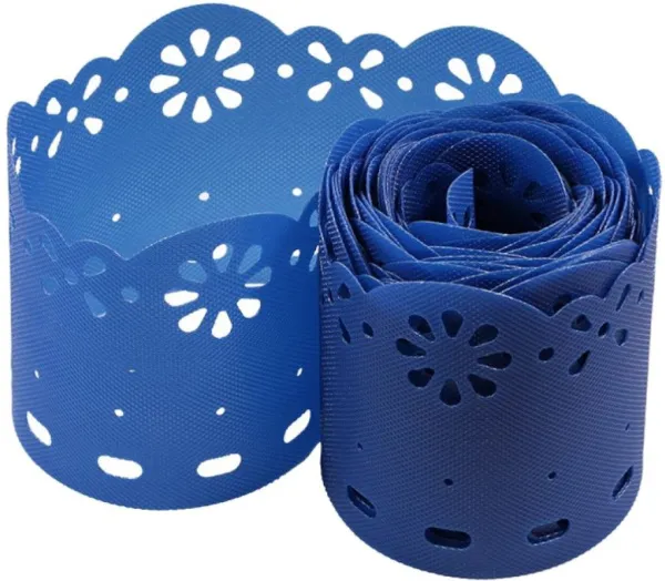 Лента бордюрная Декор  (синий)