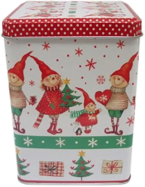 Банка жестяная 1800мл 108х108х150мм (153107 Эльфики)