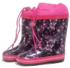 Сапоги для девочек резиновые