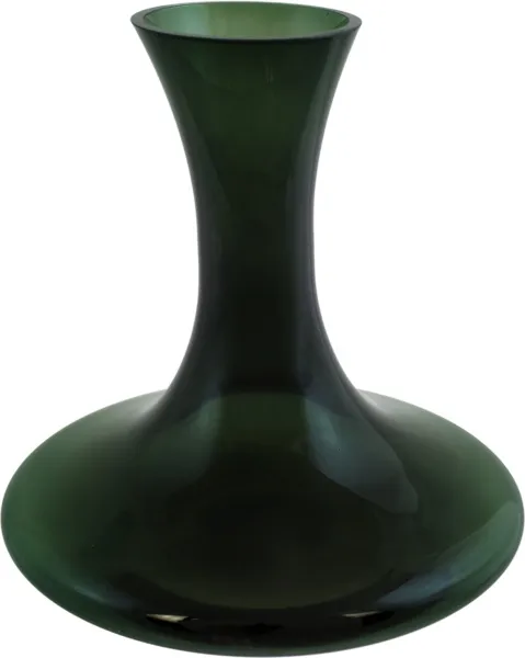 ваза для цветов, 12х15,5см, зелёная
