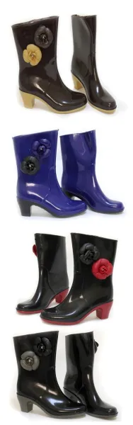 Сапоги ПВХ женские Венеция (р.24.0 // 662-01)