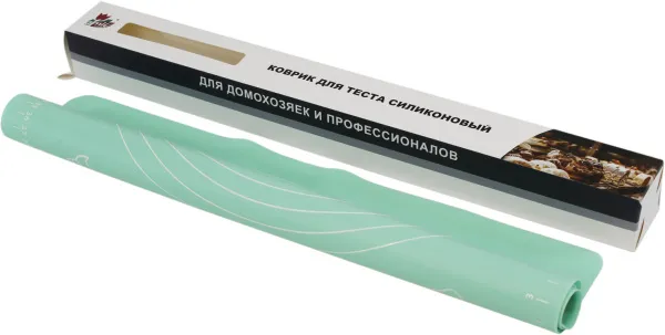 коврик для теста, 50х40см, мятный