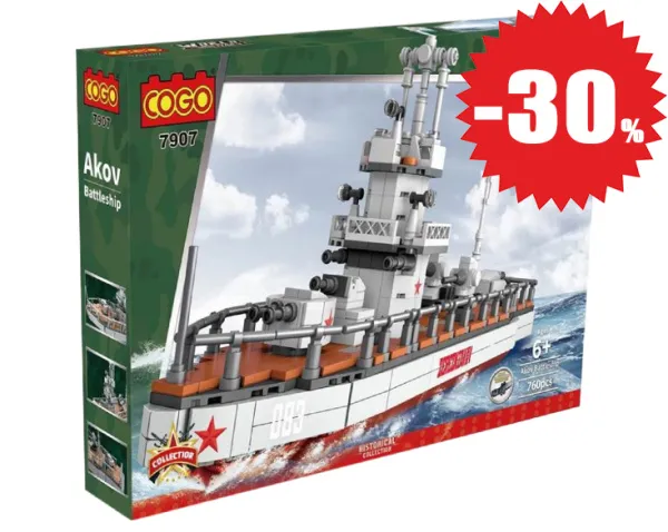 Конструктор COGO Серия Военная техника Количество деталей: 760 Размер в уп: 40х59,5х9см