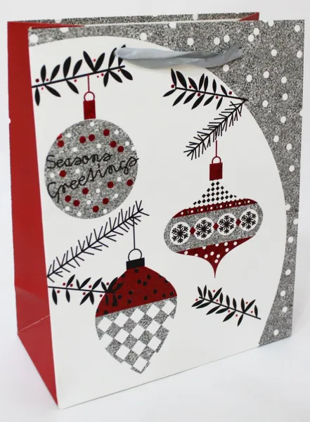 Пакет подарочный 27х12х33см