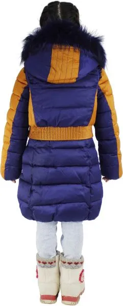 Bilemi, пальто-жил. для девочки зима 714026