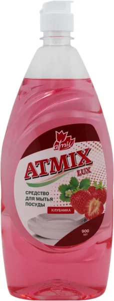 Средство моющее Atmix LUX 900мл для посуды (Клубника)
