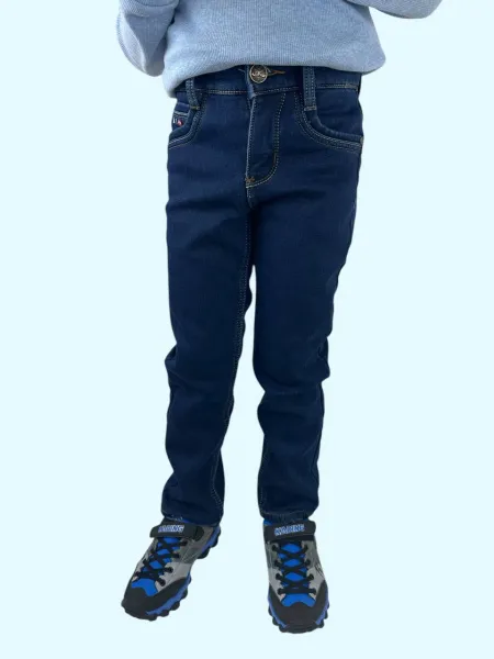 Джинсы утепл. для мальчика арт. В003