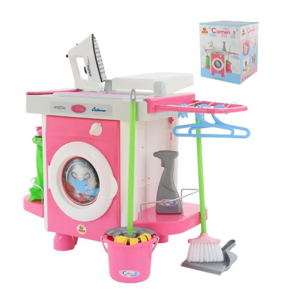 Игровой набор Carmen №6 ПОЛЕСЬЕ с аксессуарами, утюжком в коробке