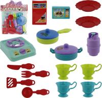 Игровой набор Посуда 18 предметов, в пакете 19х20х4см