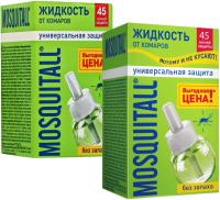 Жидкость от комаров MOSQUITALL Универсальная защита 30мл 45 ночей