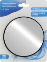 Зеркало с увеличением х3 на присосках,  d10см