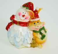 Копилка Парочка Заяц и Снеговик