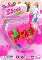 Набор аксессуаров и обуви для кукол 29см 9 пар, 5 аксесс.