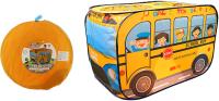 Игровая палатка-домик Школьный автобус 114х73х73см Размер в упаковке: 38х38х5см