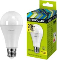 Лампа светодиодная ERGOLUX груша 20Вт А65 Е27 3000К 220В