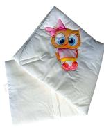 Конверт-одеяло на выписку Веселые картинки (лето) Р133 Совушка
